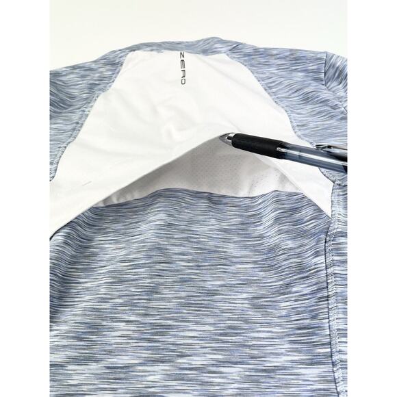 Zero Restriction Golf 1/4 Zip Pullover Shirt Jacket Small Blue Gray Women’s Logo - Picture 11 of 11